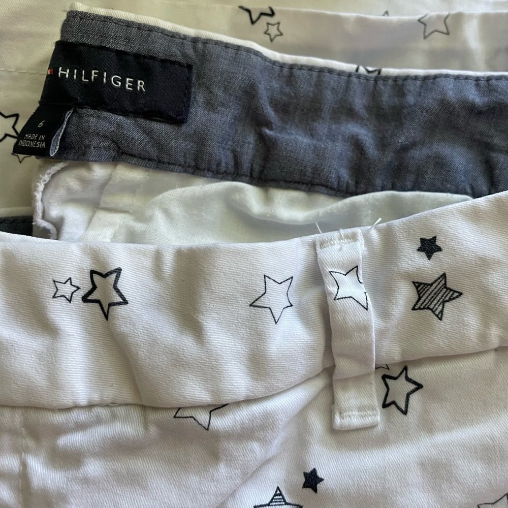 shorts, stars, size 6